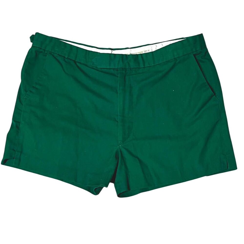 Vintage 80's Boaster Shorts - Men's Kelly Green, Size 38 - Picture 1 of 6